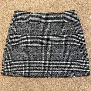 Plaid Mini Skirt